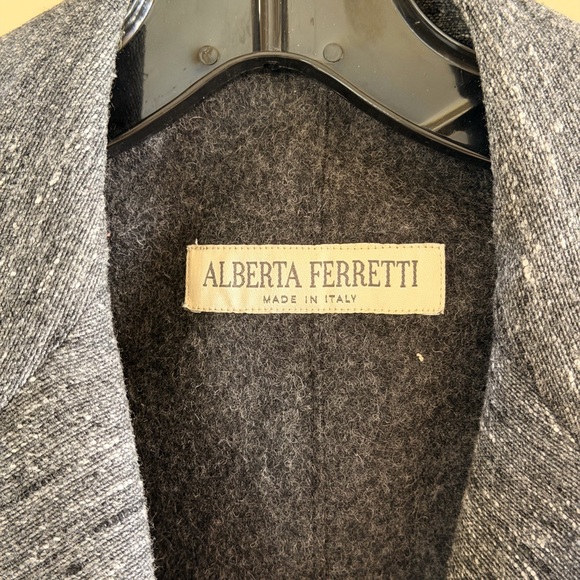 Vintage Alberta Ferretti GREY Coat - Picture 4 of 15